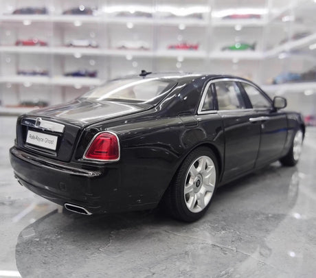 [Kyosho] 1:18 Rolls-Royce 2009 Ghost Black Model Car Die-Cast