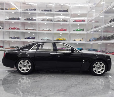 [Kyosho] 1:18 Rolls-Royce 2009 Ghost Black Model Car Die-Cast