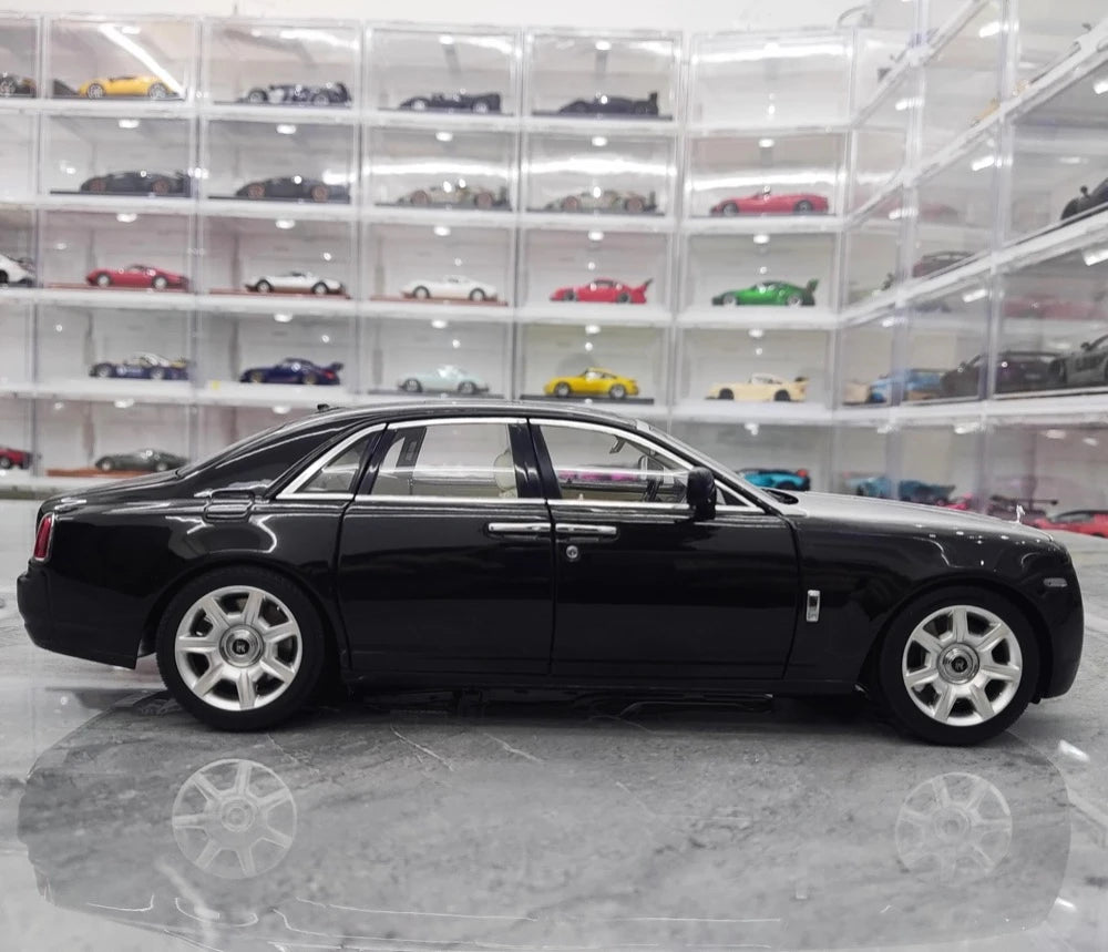 [Kyosho] 1:18 Rolls-Royce 2009 Ghost Black Model Car Die-Cast