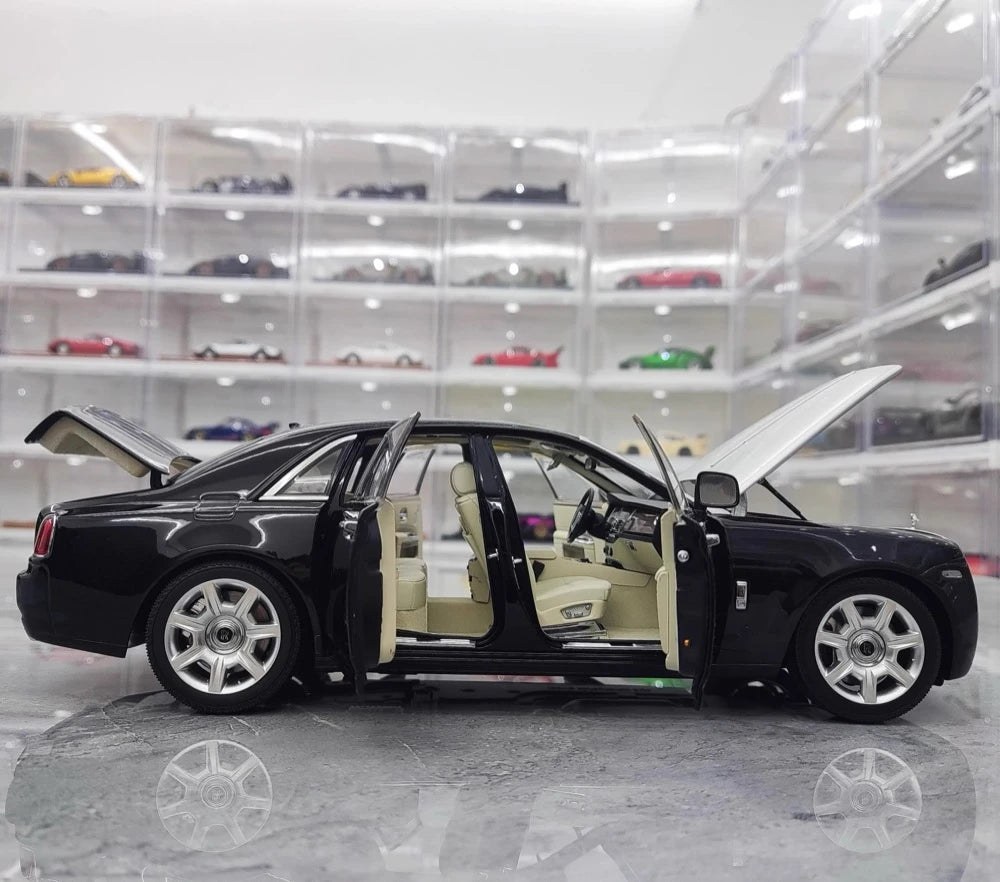 [Kyosho] 1:18 Rolls-Royce 2009 Ghost Black Model Car Die-Cast
