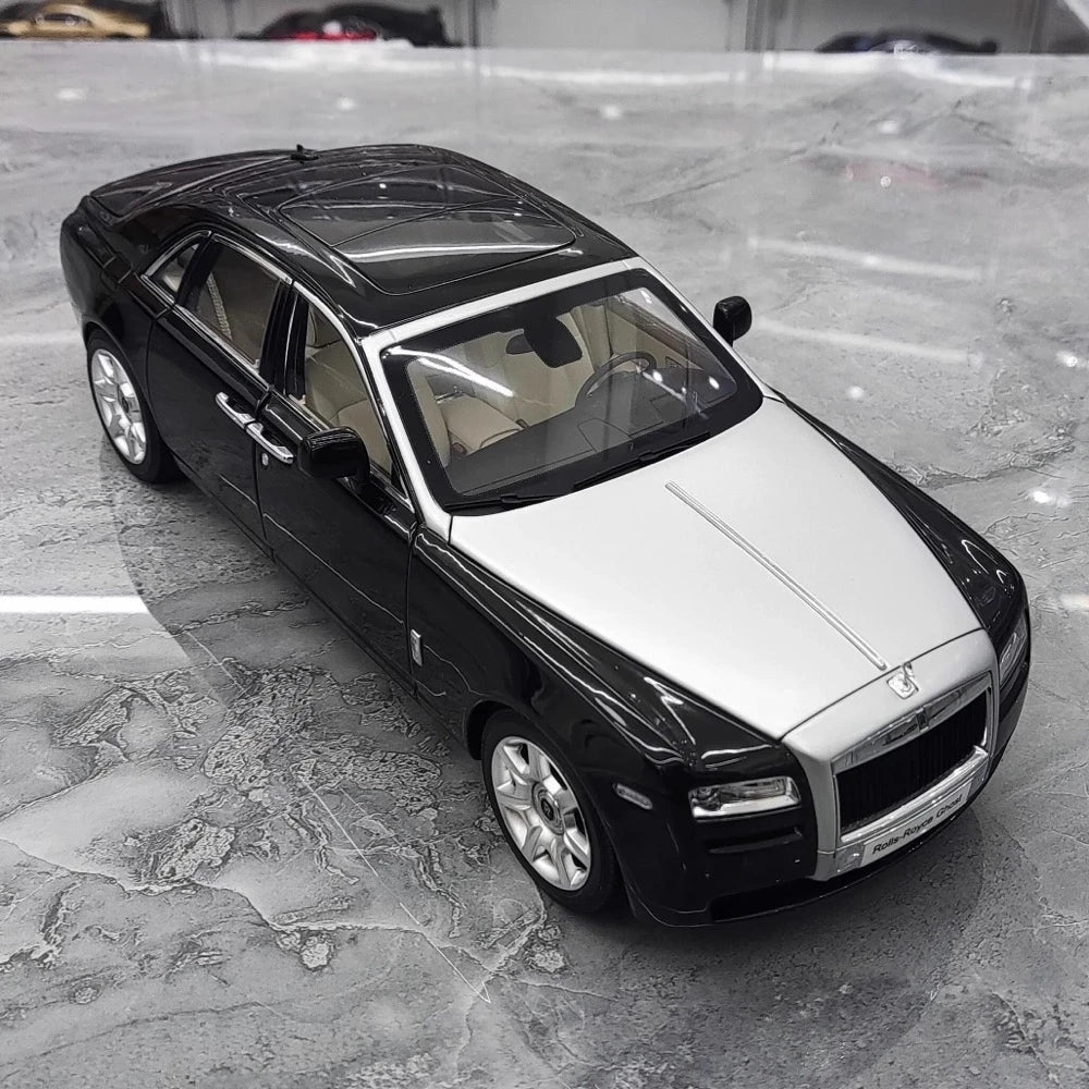 [Kyosho] 1:18 Rolls-Royce 2009 Ghost Black Model Car Die-Cast