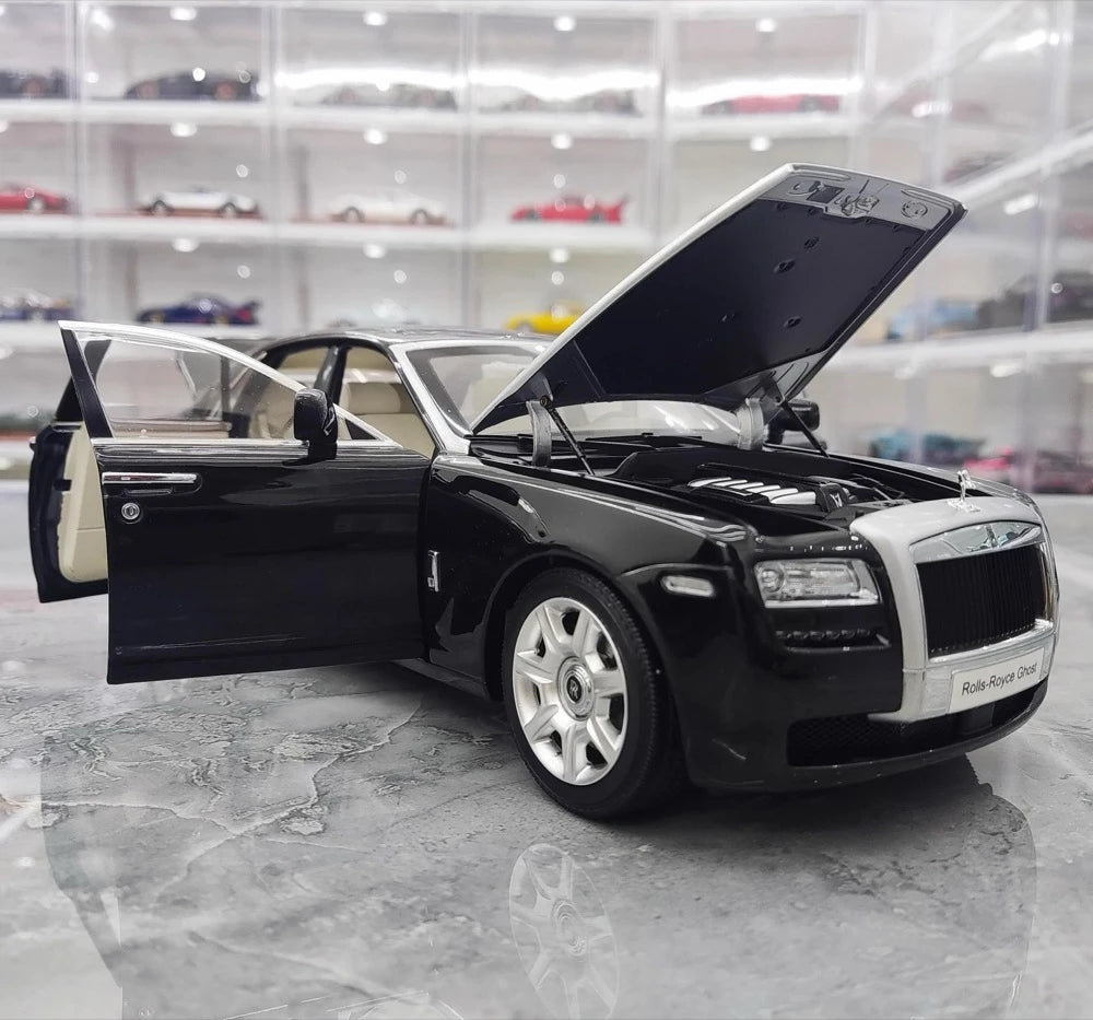 [Kyosho] 1:18 Rolls-Royce 2009 Ghost Black Model Car Die-Cast