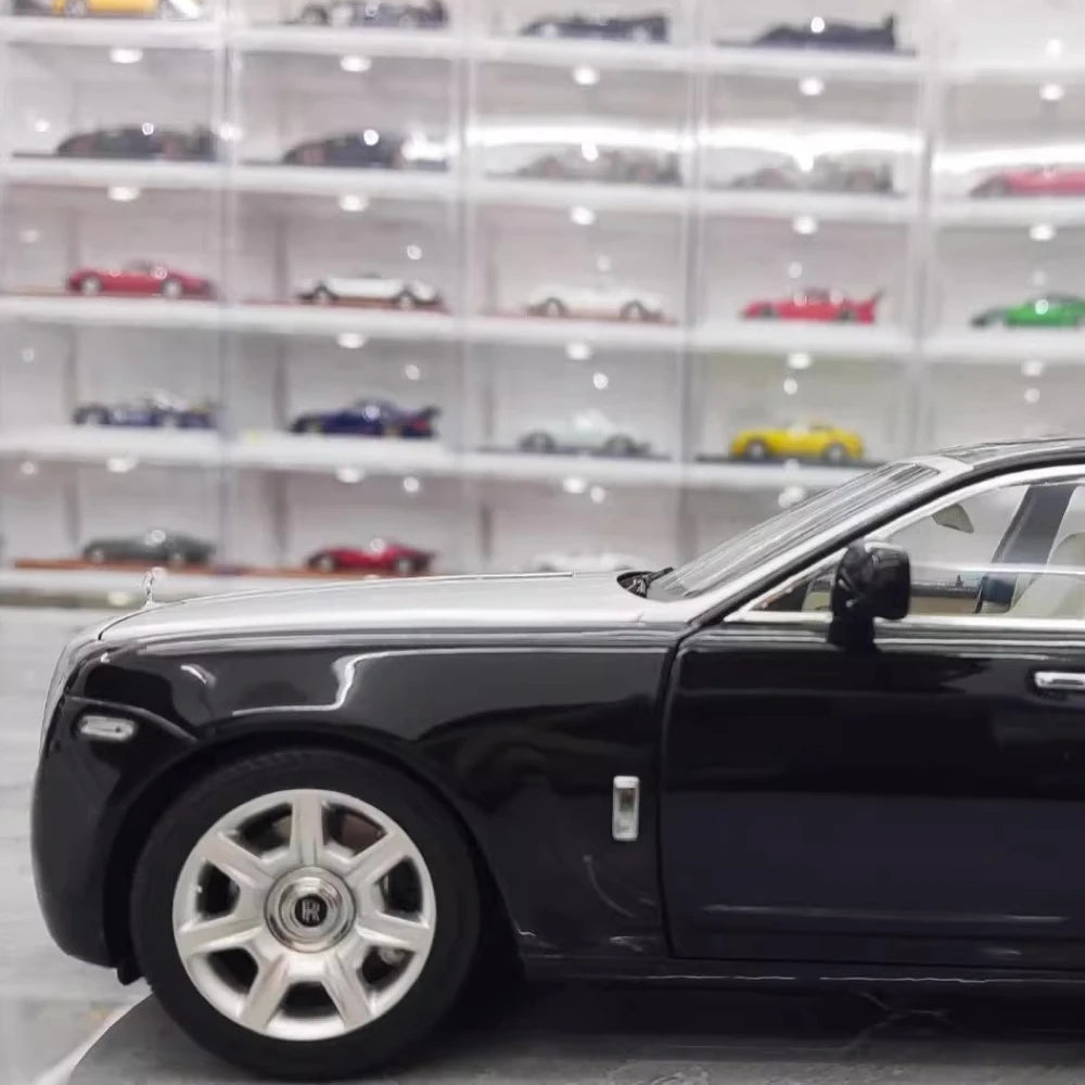 [Kyosho] 1:18 Rolls-Royce 2009 Ghost Black Model Car Die-Cast