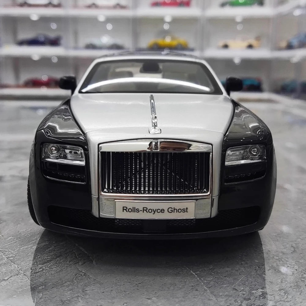 [Kyosho] 1:18 Rolls-Royce 2009 Ghost Black Model Car Die-Cast