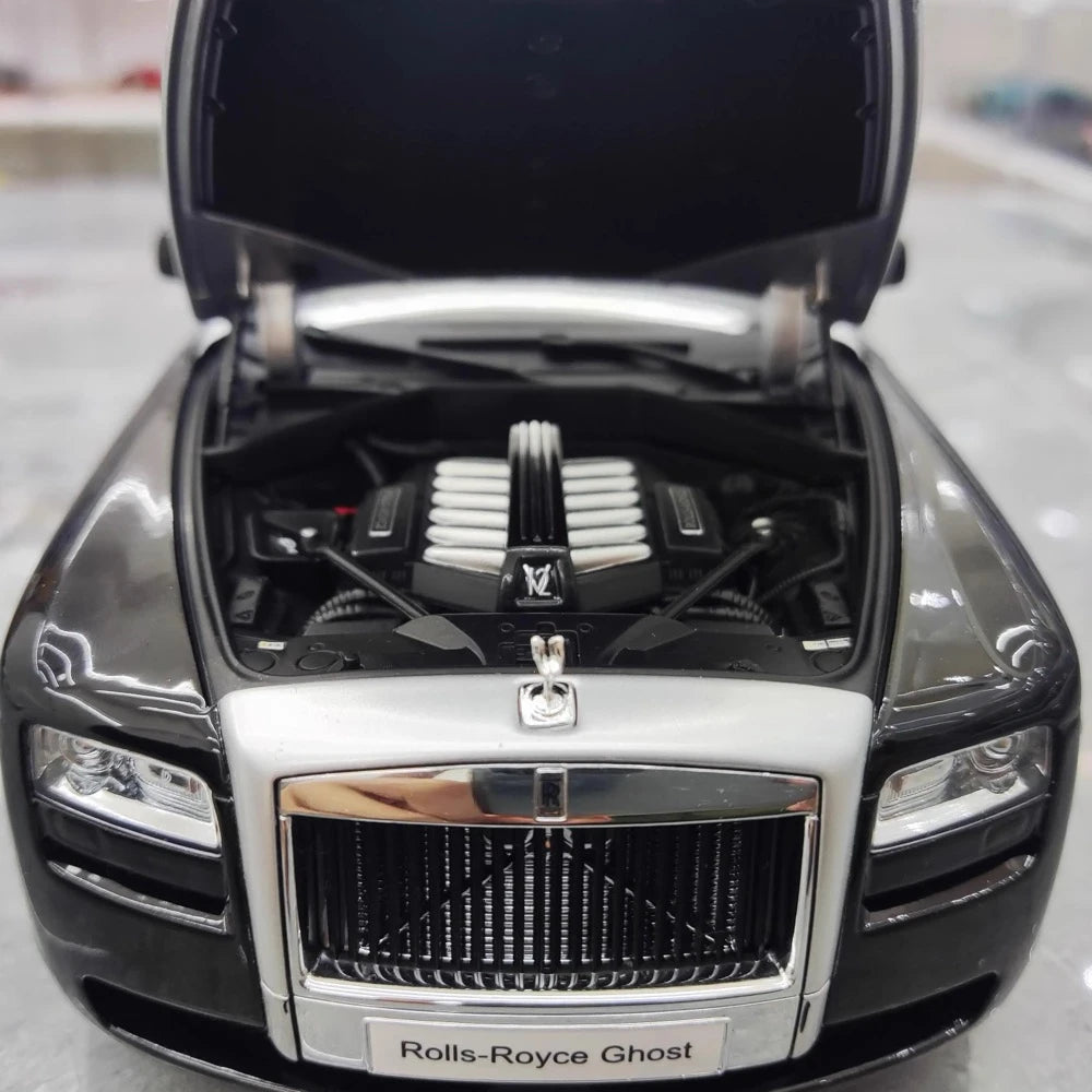 [Kyosho] 1:18 Rolls-Royce 2009 Ghost Black Model Car Die-Cast