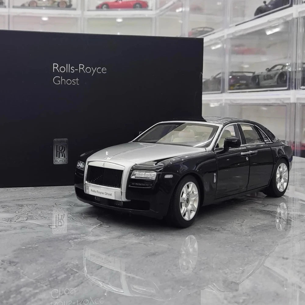 [Kyosho] 1:18 Rolls-Royce 2009 Ghost Black Model Car Die-Cast