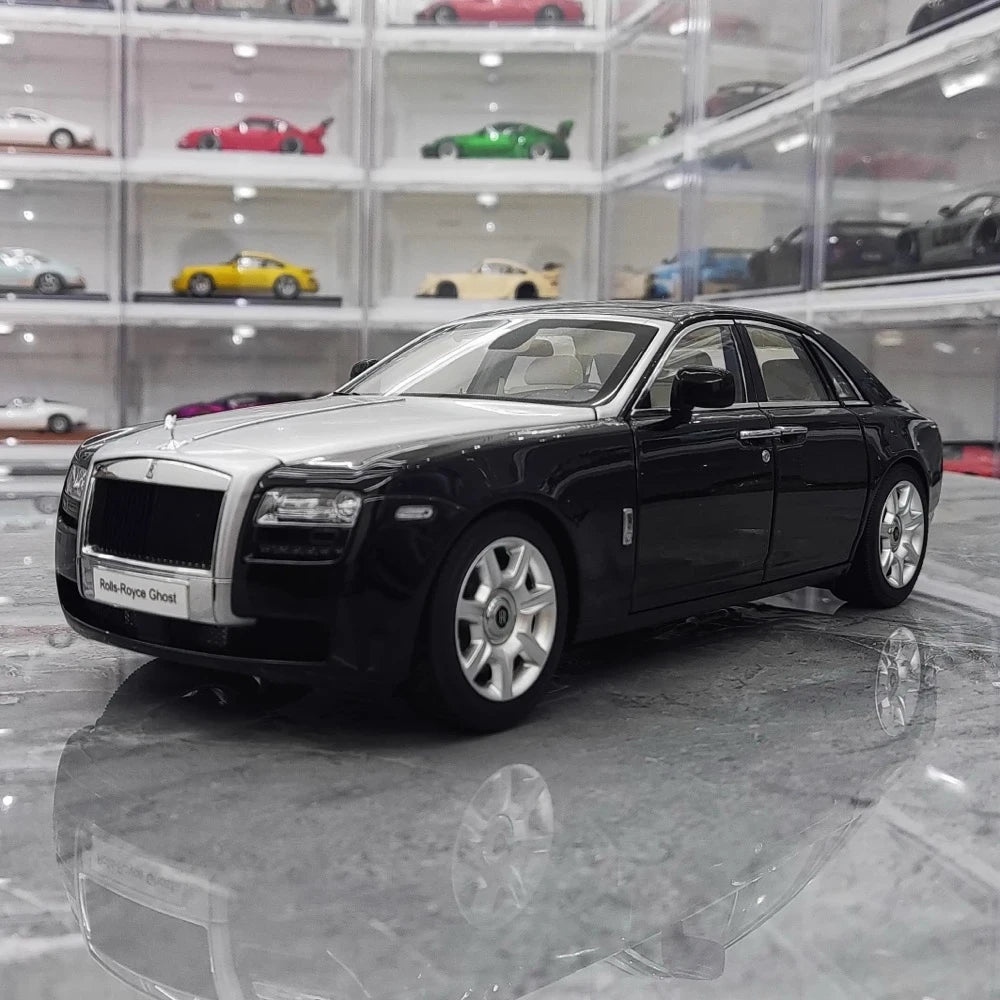 [Kyosho] 1:18 Rolls-Royce 2009 Ghost Black Model Car Die-Cast