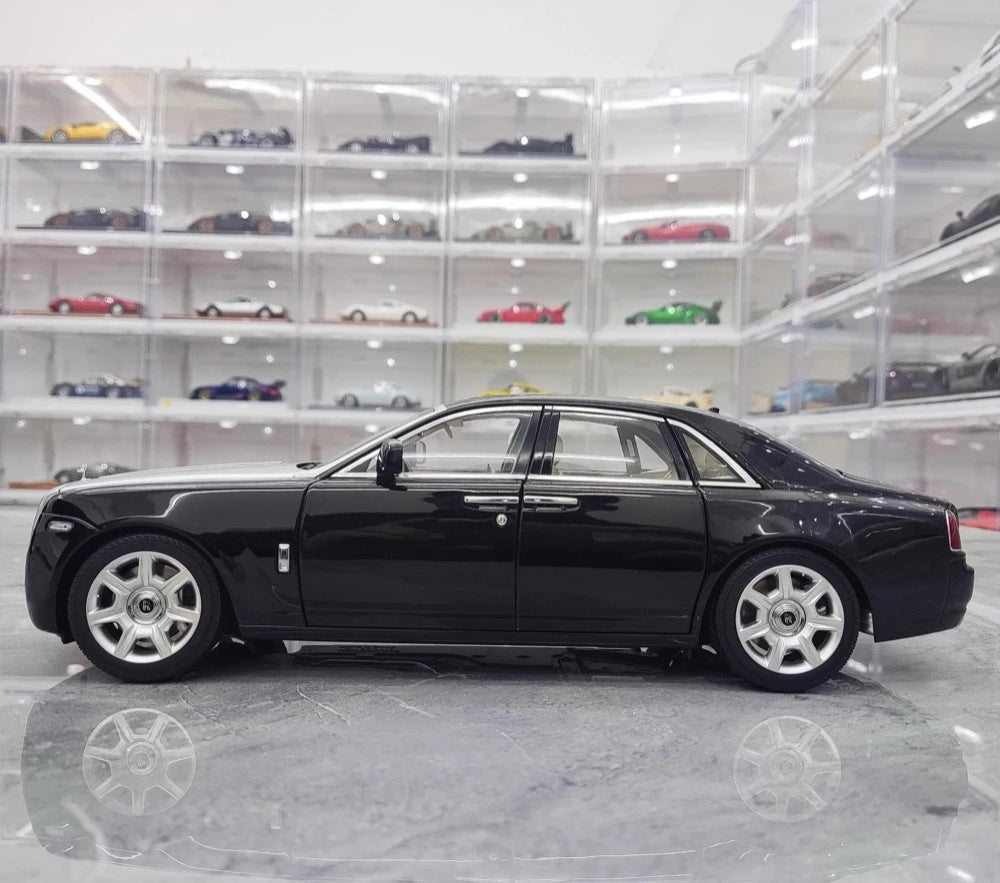 [Kyosho] 1:18 Rolls-Royce 2009 Ghost Black Model Car Die-Cast