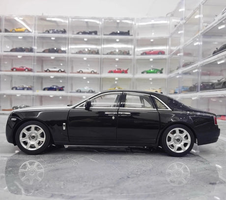 [Kyosho] 1:18 Rolls-Royce 2009 Ghost Black Model Car Die-Cast