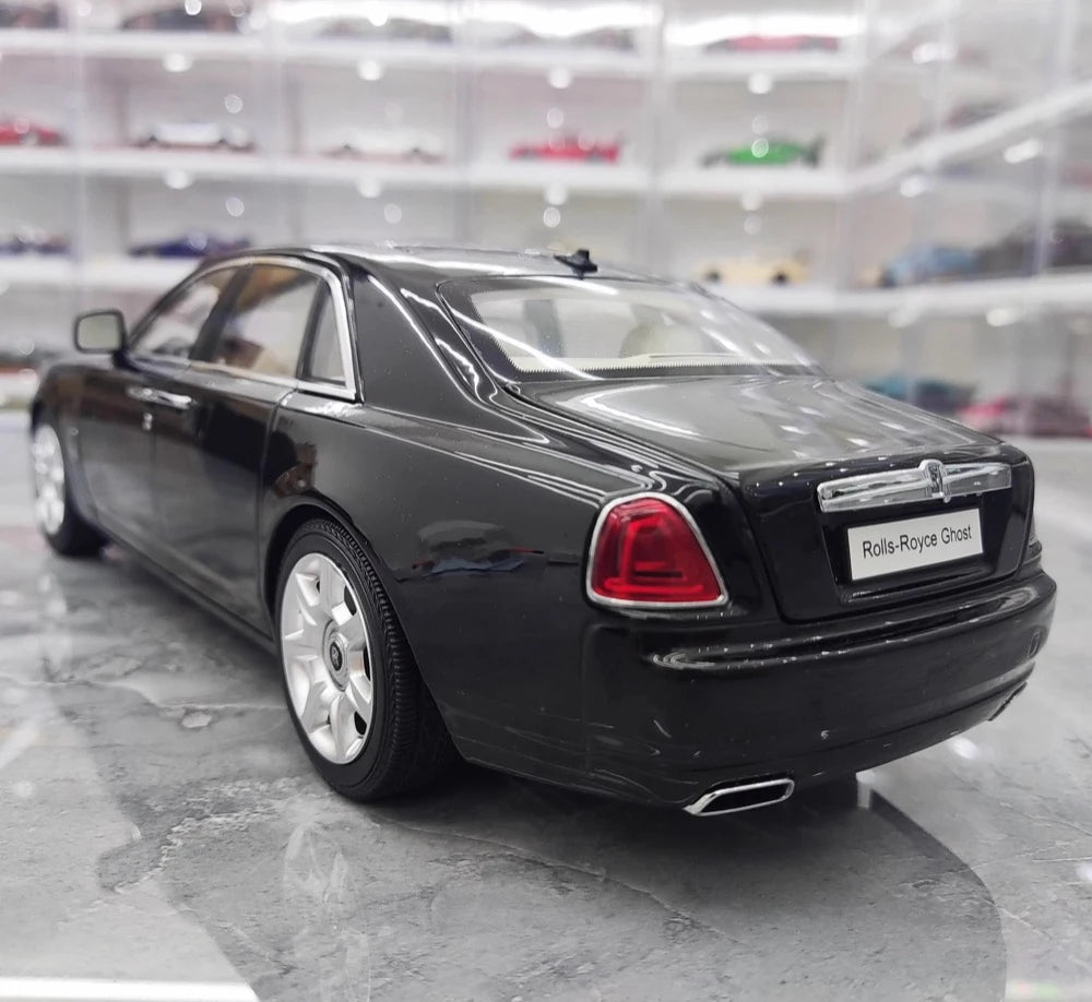 [Kyosho] 1:18 Rolls-Royce 2009 Ghost Black Model Car Die-Cast