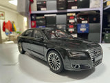 [Kyosho] 1:18 Audi 2010 A8 W12 D4 Black Model Car Die-Cast