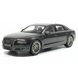 [Kyosho] 1:18 Audi 2010 A8 W12 D4 Black Model Car Die-Cast