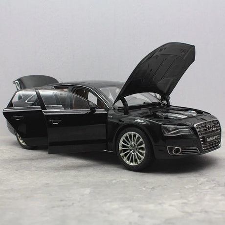[Kyosho] 1:18 Audi 2010 A8L W12 D4 Black Model Car Die-Cast