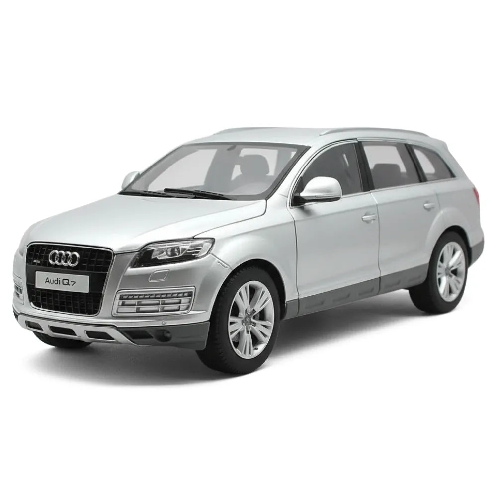 [Kyosho] 1:18 Audi 2010 Q7 Facelift argento modellino di auto Die-Cast
