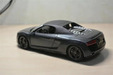 [Kyosho] 1:18 Audi 2010 R8 Spyder Gray Model Car Die-Cast