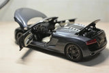 [Kyosho] 1:18 Audi 2010 R8 Spyder Gray Model Car Die-Cast