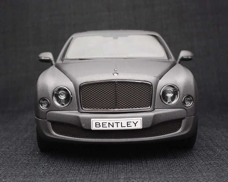 [Kyosho] 1:18 Bentley 2010 Mulsanne Gray Model Car Die-Cast