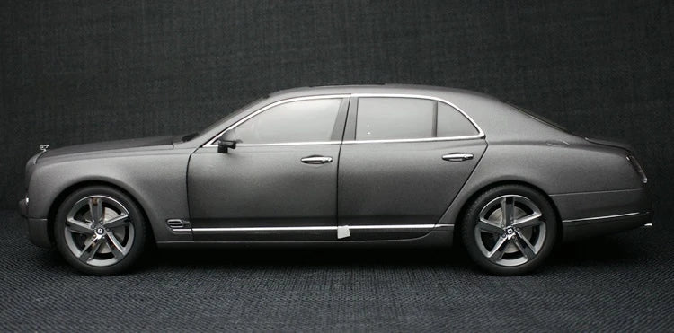[Kyosho] 1:18 Bentley 2010 Mulsanne Gray Model Car Die-Cast