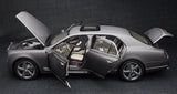 [Kyosho] 1:18 Bentley 2010 Mulsanne Gray Model Car Die-Cast