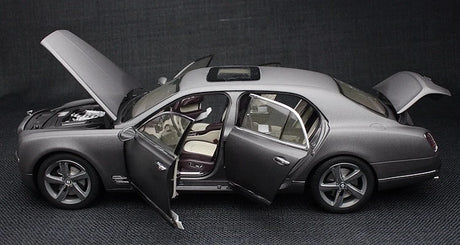 [Kyosho] 1:18 Bentley 2010 Mulsanne Gray Model Car Die-Cast