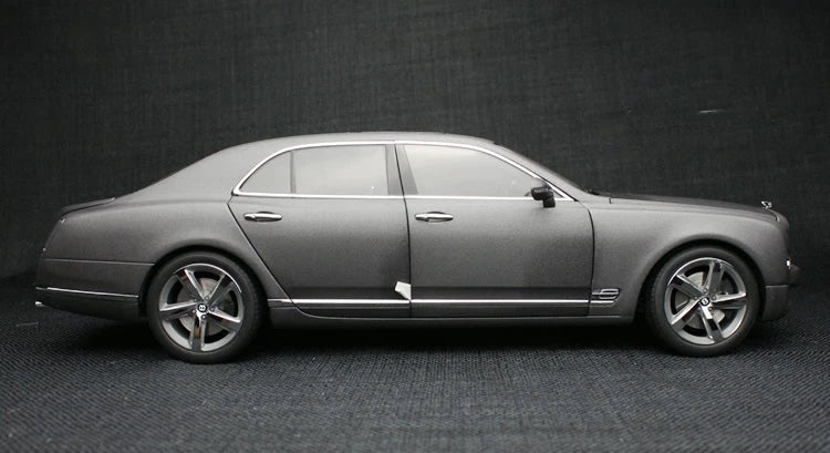 [Kyosho] 1:18 Bentley 2010 Mulsanne Gray Model Car Die-Cast