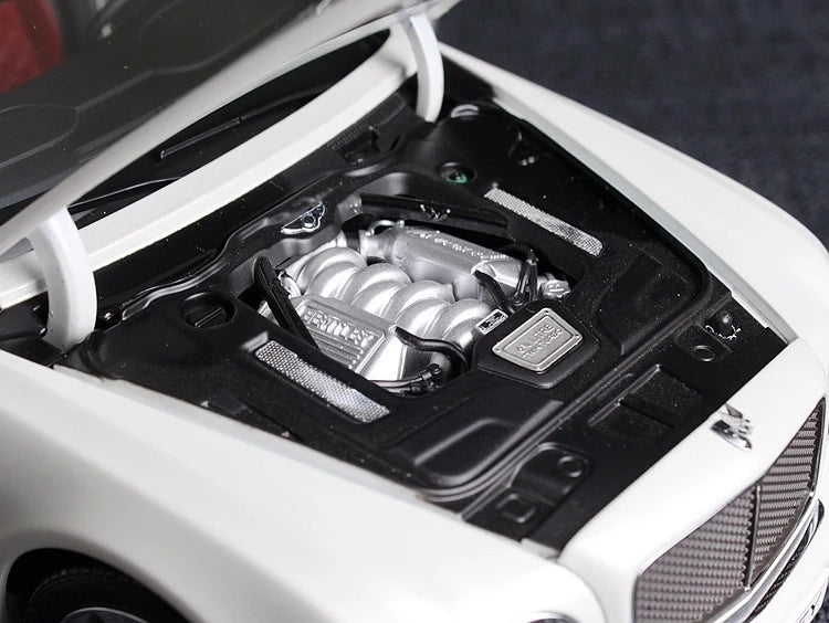 [Kyosho] 1:18 Bentley 2010 Mulsanne White Model Car Die-Cast