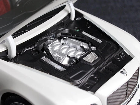 [Kyosho] 1:18 Bentley 2010 Mulsanne White Model Car Die-Cast
