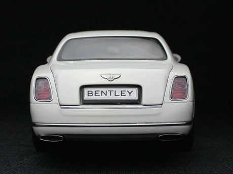 [Kyosho] 1:18 Bentley 2010 Mulsanne White Model Car Die-Cast