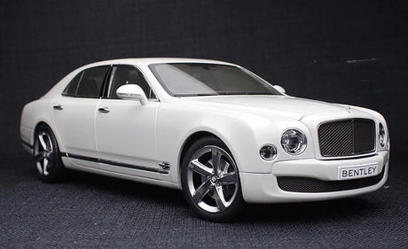 [Kyosho] 1:18 Bentley 2010 Mulsanne White Model Car Die-Cast