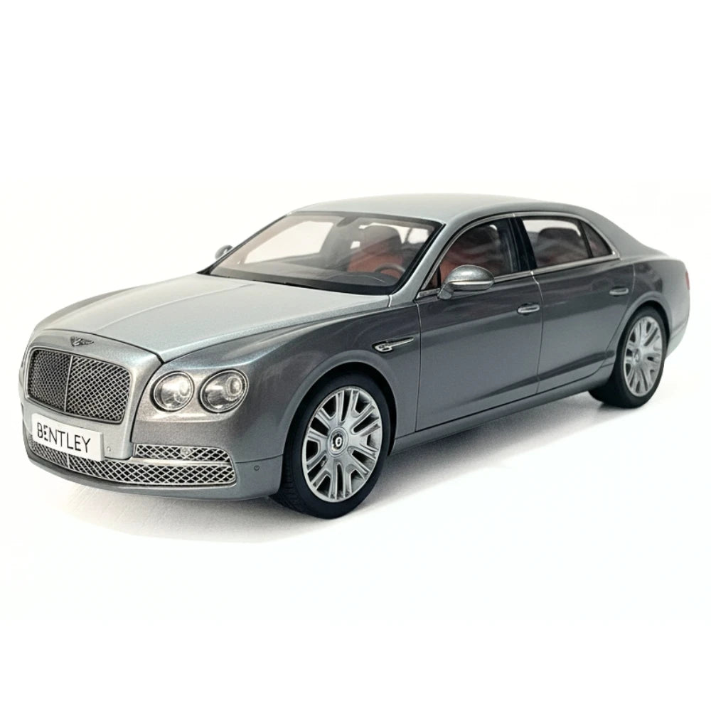 [Kyosho] 1:18 Bentley 2013 Flying Spur Silver Model Car Die-Cast