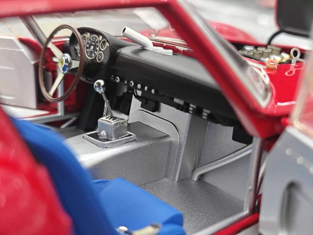 [Kyosho] 1:18 Ferrari 1962 250 GTO rosso da corsa Livery #19 modellino di auto Die-Cast