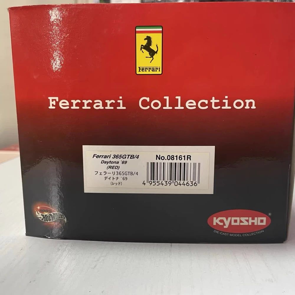 [Kyosho] 1:18 Ferrari 1969 365 GTB/4 Daytona Red Model Car Die-Cast