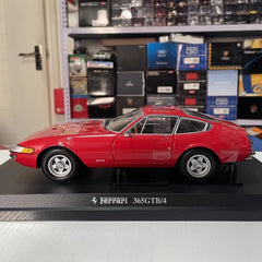 [Kyosho] 1:18 Ferrari 1969 365 GTB/4 Daytona Red Model Car Die-Cast