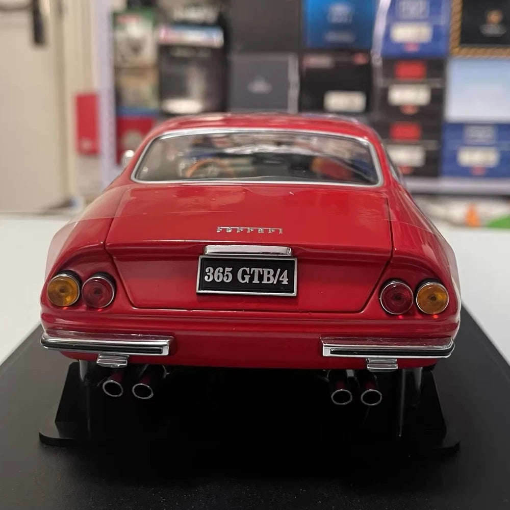 [Kyosho] 1:18 Ferrari 1969 365 GTB/4 Daytona Red Model Car Die-Cast