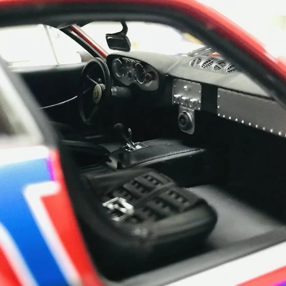 [Kyosho] 1:18 Ferrari 1974 365 GTB Le Mans #71 Model Car Die-Cast