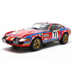 [Kyosho] 1:18 Ferrari 1974 365 GTB Le Mans #71 Model Car Die-Cast