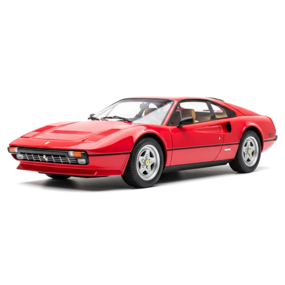 [Kyosho] 1:18 Ferrari 1982 308 GTB QV rosso modellino di auto Die-Cast