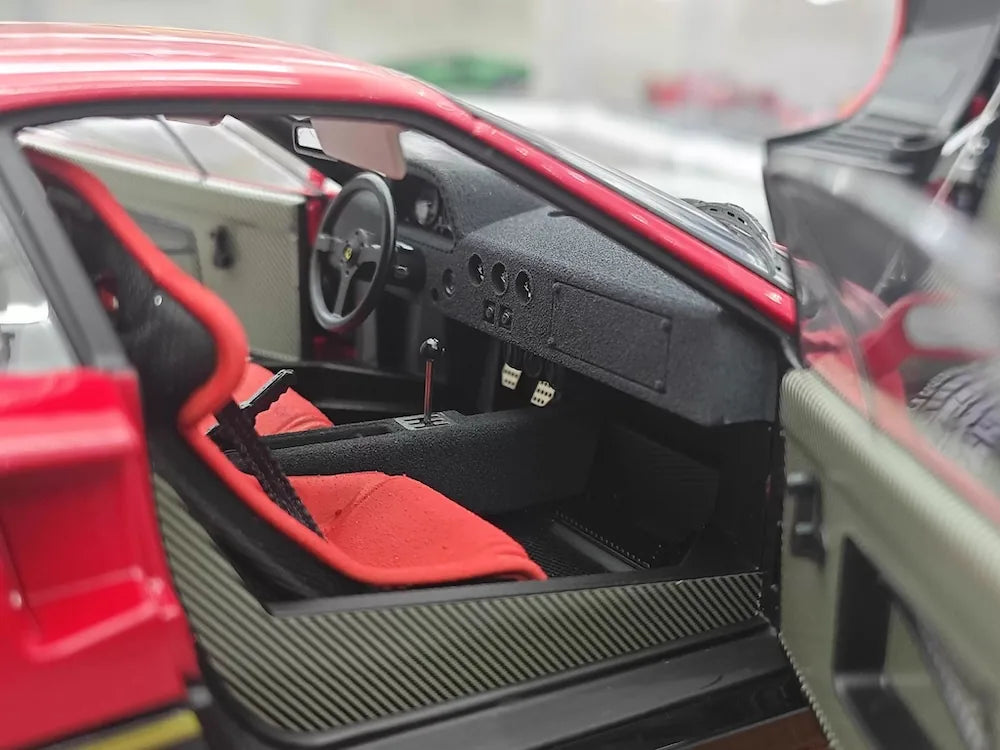 [Kyosho] 1:18 Ferrari 1987 F40 Red Black Model Car Die-Cast
