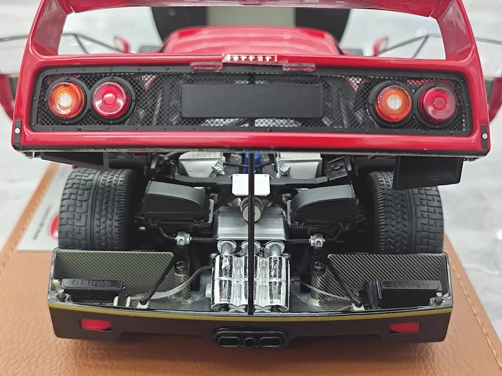 [Kyosho] 1:18 Ferrari 1987 F40 Red Black Model Car Die-Cast