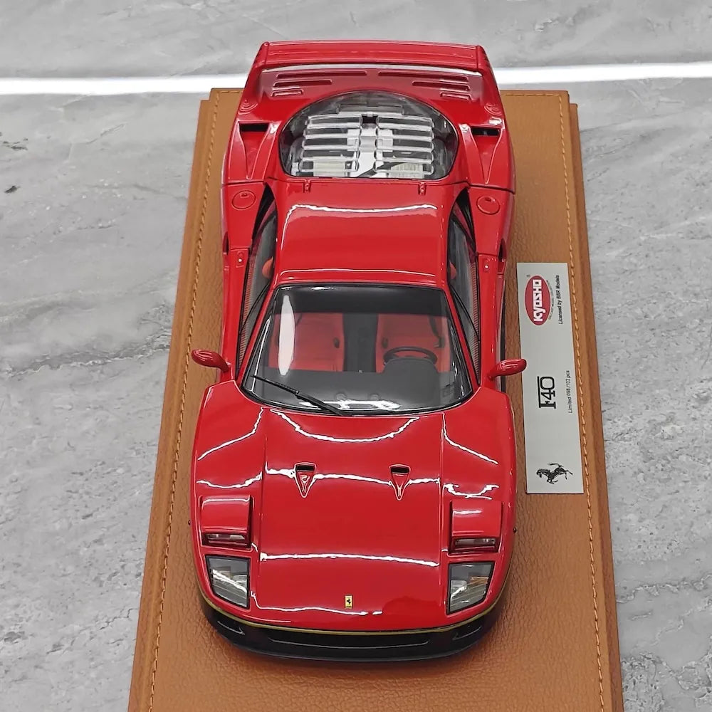 [Kyosho] 1:18 Ferrari 1987 F40 Red Black Model Car Die-Cast