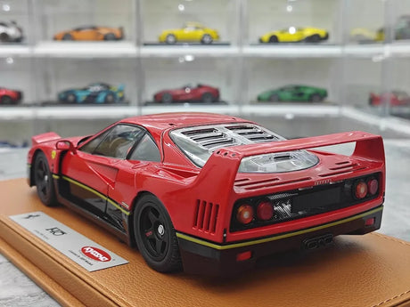 [Kyosho] 1:18 Ferrari 1987 F40 rood zwart modelauto Die-Cast