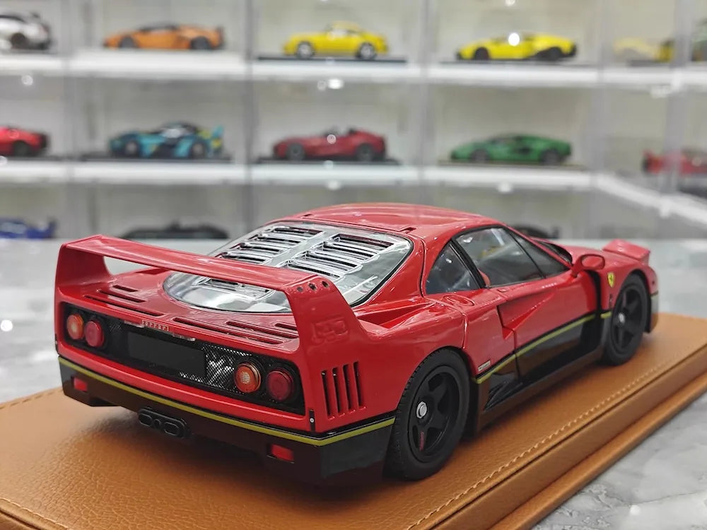 [Kyosho] 1:18 Ferrari 1987 F40 Red Black Model Car Die-Cast