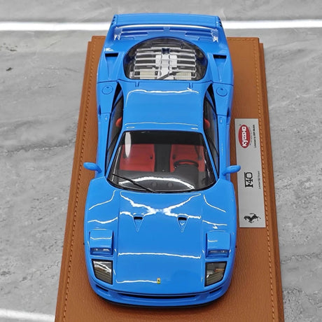 [Kyosho] 1:18 Ferrari 1987 F40 blauw modelauto Die-Cast