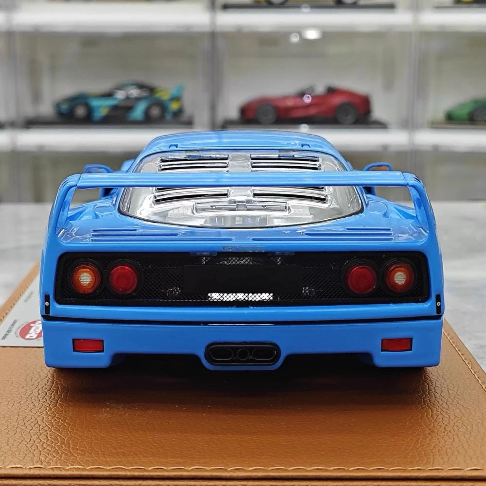 [Kyosho] 1:18 Ferrari 1987 F40 Blue Model Car Die-Cast
