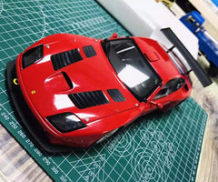 [Kyosho] 1:18 Ferrari 2003 575 GTC Red Model Car Die-Cast