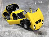 [Kyosho] 1:18 Lamborghini 1966 Miura P400 Yellow Model Car Die-Cast
