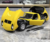 [Kyosho] 1:18 Lamborghini 1966 Miura P400 Yellow Model Car Die-Cast