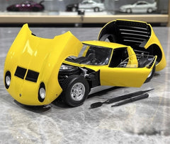 [Kyosho] 1:18 Lamborghini 1966 Miura P400 Yellow Model Car Die-Cast