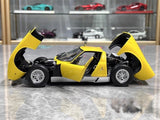 [Kyosho] 1:18 Lamborghini 1966 Miura P400 Yellow Model Car Die-Cast