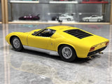 [Kyosho] 1:18 Lamborghini 1966 Miura P400 Yellow Model Car Die-Cast
